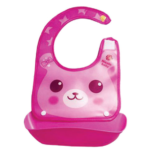 Customer Logo Cute Cartoon Printed silicone fancy baby bibs