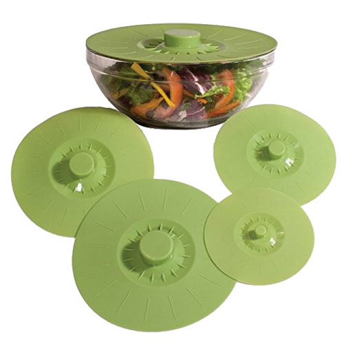 Wholesale Food Grade Heat Resistant Silicone Cover Flexible Silicone Suction Lid