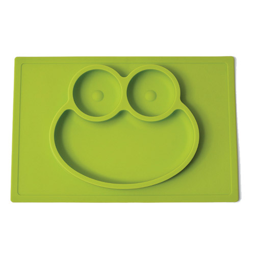 BPA Free Feeding Silicone Placemat baby bowl for baby